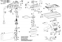 Bosch 0 601 288 942 Orbital Sander 240 V / GB Spare Parts